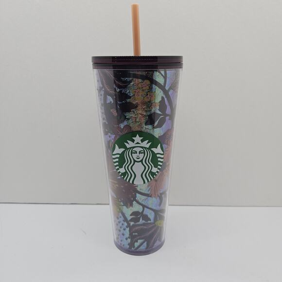 Starbucks Other - Starbucks Fall 2021 Release Floral Foil Venti Tumbler